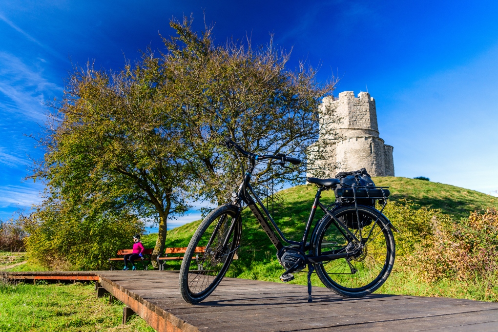 nin bij elektrische fiets